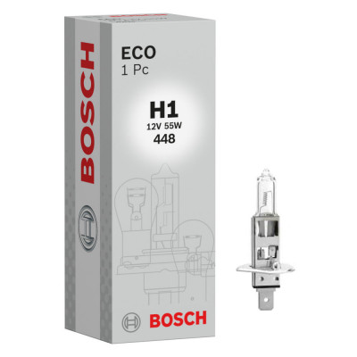 Bec Halogen H1 Bosch Eco P14, 5s, 12V, 55W foto