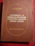 GV.Plehanov - Contributii la Pb. dezvoltarii Conceptiei Moniste asupra Istoriei