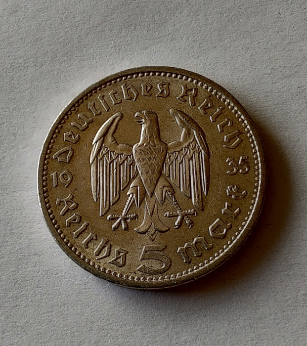 Germania - 5 Reichsmark 1935 A