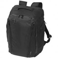 Rucsac Laptop, Everestus, 15.6 inch, 300D poliester cu PU accente de vinyl, negru, saculet si eticheta bagaj incluse foto