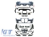 Kit caroserie M4 potrivit pentru BMW 4 series G26 Gran Coupe dupa 2021 cu iesiri de evacuare negre Performance AutoTuning