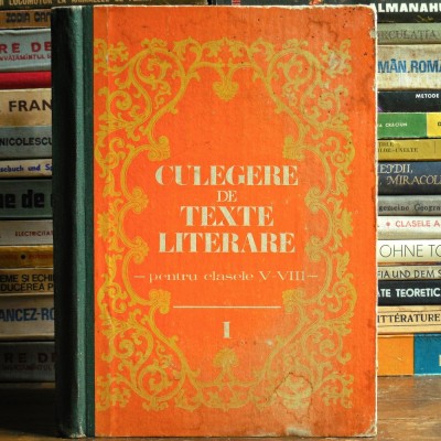 Culegere de Texte Literare pentru clasele V-III foto