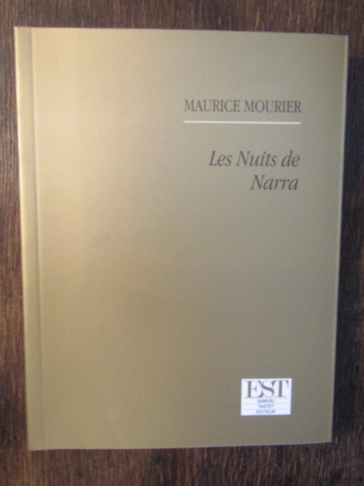 Les Nuits de Narra - Maurice Mourier