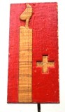 II.038 INSIGNA STICKPIN ELVETIA CARITATE WINTERHILFE 1945-1946