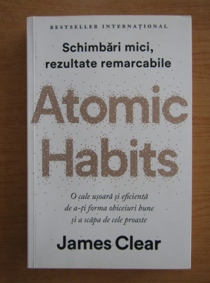 James Clear - Atomic habits foto