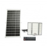 Lampa LED 2400lm, 6500K cu panou solar 40W, baterie LifePO4 3.2V/30Ah, senzor de miscare si telecomanda IP66 Breckner Germany