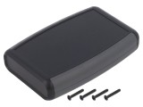 Carcasă universală ABS neagră 79x117x24mm