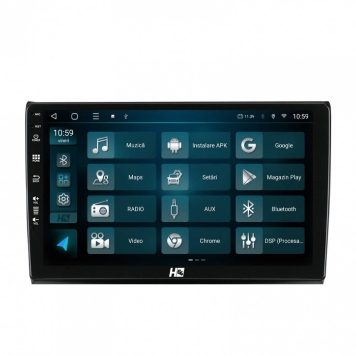 Navigatie Fiat Bravo (2006-2014) 2GB RAM Android 13 GPS Wi-FI Carplay Android Auto USB Bluetooth Radio Waze Touchscreen 9 inch