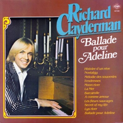 Vinil LP Richard Clayderman &amp;ndash; Ballade Pour Adeline (VG++) foto