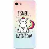 Husa silicon pentru Apple Iphone 5 / 5S / SE, I Smell Rainbow