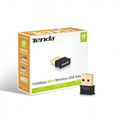 Wireless usb adaptor tenda w311mi ieee 802.11b/g/n usb 2.0 2dbi foto