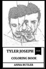 Tyler Joseph Coloring Book: Great Musical Prodigy and Talented Artist, Twenty One Pilots Rapper and Founder Inspired Adult Coloring Book foto