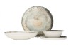 Rinart Set de vesela (Large) - Obvara - 24 bucăți - 6 persoane - Porţelan