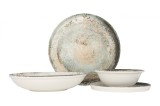 Rinart Set de vesela (Large) - Obvara - 24 bucăți - 6 persoane - Porţelan