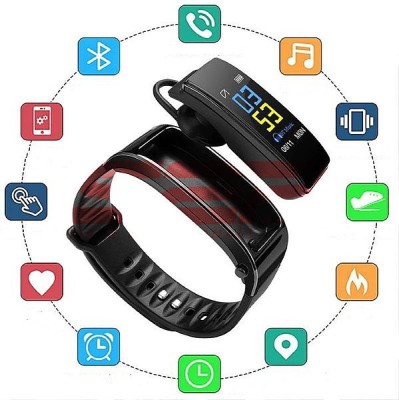 2 in 1 Smart Watch si casca Bluetooth foto