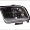 Far Ford Mustang, 09.2004-2006, Negru, Tip bec H13 , omologare SAE, 4R3Z 13008 AB, Stanga