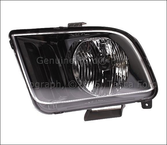 Far Ford Mustang, 09.2004-2006, Negru, Tip bec H13 , omologare SAE, 4R3Z 13008 AB, Stanga