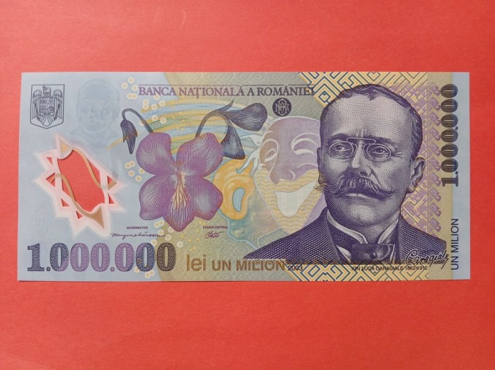 Bancnota 1000000 lei 2003(2003) - aUNC +++-&gt;UNC