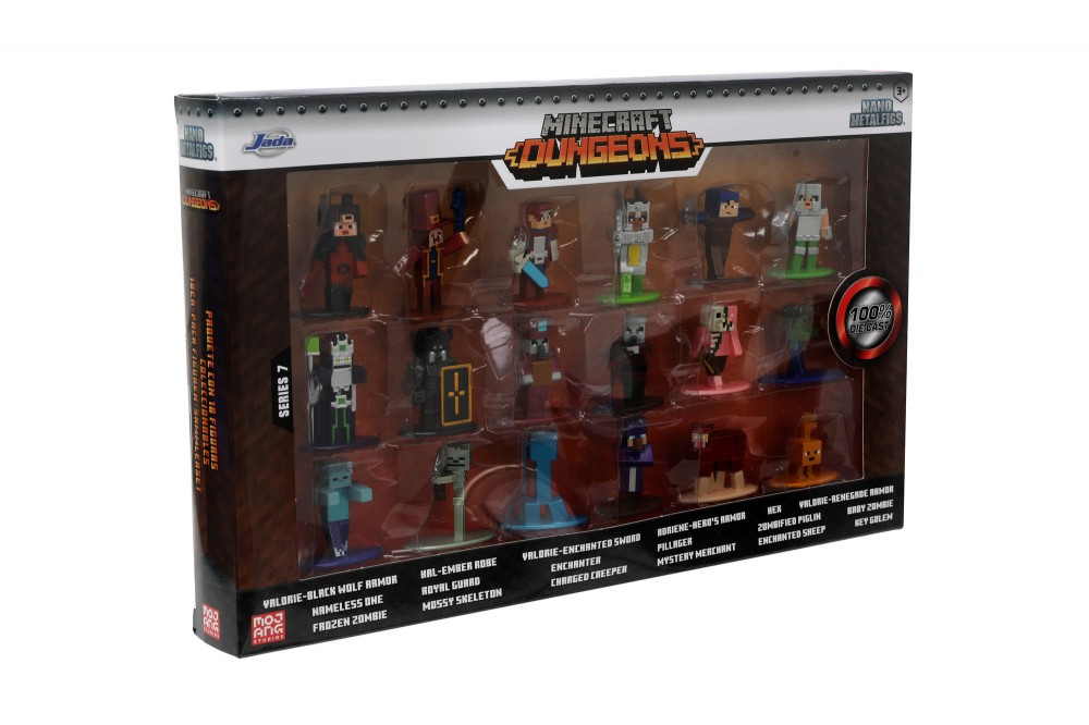 JADA MINECRAFT SET MULTI PACK NANO FIGURINE SERIA 7 SuperHeroes ...