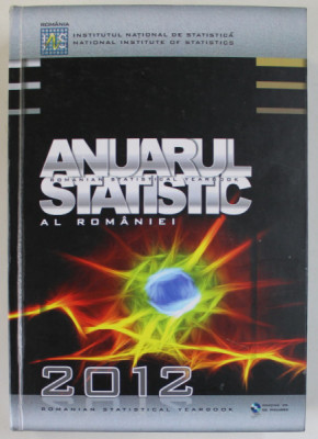 ANUARUL STATISTIC AL ROMANIEI , 2012 , LIPSA CD * foto