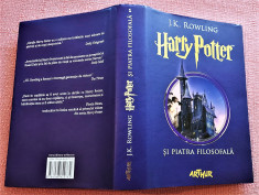 Harry Potter si Piatra Filosofala. Editura Arthur, 2015 - J. K. Rowling foto