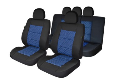 Set Huse Scaun Premium Lux - Albastru 42397 45722 foto