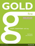 Gold First New Edition Maximiser with Key - Paperback brosat - Jacky Newbrook - Pearson