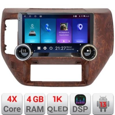Navigatie Nissan Patrol 2005-2011 Edotec 4+64 10.5 inch Incell 1K android Wifi 5Ghz gps internet Kit-patrol CarStore Technology foto