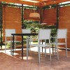 Gossi set de mobilier de gradina, 5 piese, alb