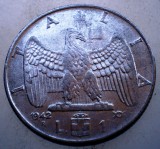 2.021 ITALIA WWII VITTORIO EMANUELE III 1 LIRA 1942 R MAGNETIC, Europa