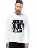 Cumpara ieftin Bluza barbati alba - Straight Outta Suceava - XL, THEICONIC