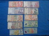 LOT 10 BANCNOTE ANI DIFERITI -ROMANIA