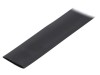 Manşon termocontractabil cu adeziv negru 25,4mm 1m