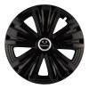 Set 4 capace roti Glory negru R15 Compatibil Cu SsangYoung, Autohelix MSA
