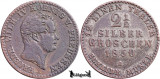 1850 A, 2&frac12; Silbergroschen - Frederic al IV-lea - Regatul Prusiei | KM 444, Europa