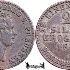 1850 A, 2½ Silbergroschen - Frederic al IV-lea - Regatul Prusiei | KM 444