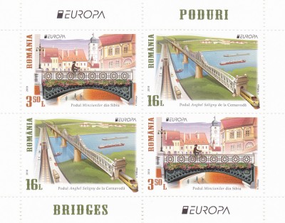 EUROPA 2018,PODURI BLOC MODEL 2 ,Lp.2188a,2005, MNH ** ROMANIA. foto