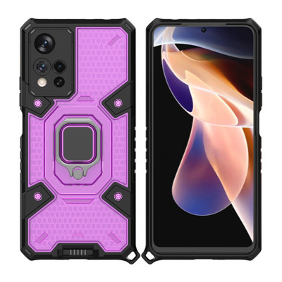 Husa Techsuit Xiaomi Redmi Note 11 Pro+ 5G - Rose-Violet foto