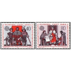 Liechtenstein 1982 - Europa, serie neuzata