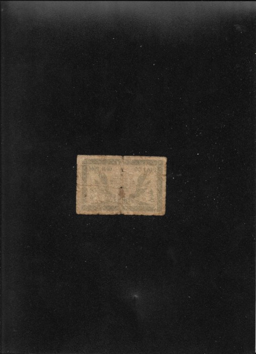 Rar! Indochina Vietnam 10 hao cents 1942 seria245837 uzata
