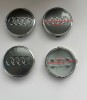 Capace Janta Audi Gri 60mm/57mm 4 buc/set Plastic ABS Compatibil Diverse Modele