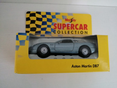 bnk jc Aston Martin DB7 - 1/40 - Maisto Supercar Collection foto