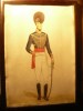 Litografie dupa pictura Reginald Vymer 1815 - The Royal horse artillery ,38x27,5