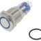 Comutator DPDT Anti-Vandalism 3A 250VAC IP67 &Oslash;16.2mm