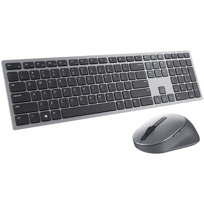 Dell Premier Multi-Device Wireless Keyboard and Mouse - KM7321W - US International (QWERTY), &quot;580-AJQJ-05&quot; (timbru verde 0.8 lei)