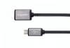 Prelungitor USB la micro USB 0.2m Profesional Kruger&amp;Matz, KRUGER And MATZ