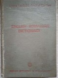 Dictionar Engleza-Romana Leon Levitchi, Andrei Bantas, 1984, 1316 pagini, Editura Stiintifica, Hardcover