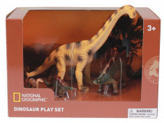 Set 4 figurine - Brachiosaurus, Stegosaurus si puii lor PlayLearn Toys foto