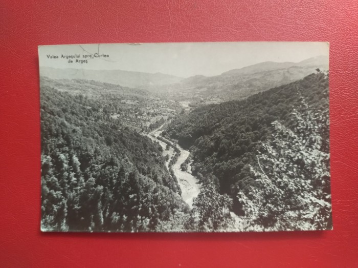 CARTE POSTALA - RPR - VALEA ARGESULUI SPRE CURTEA DE ARGES