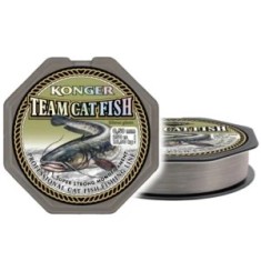 Fir Monofilament Konger Team Catfish Grey 0.70mm, 30.5kg, 250m foto